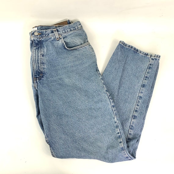 38x34 Calvin Klein Light Stone Wash Jeans Easy Fit Double Stone Wash Denim