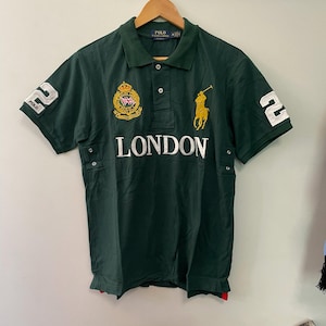 Polo Ralph Lauren ポロシャツ USA チーフキーフ風 M Polo Ralph Lauren ポロシャツ USA チーフキーフ風 M Ralph