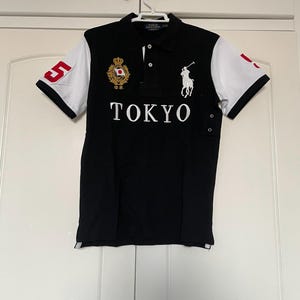 Polo Ralph Lauren Polo T-shirt Tokyo Japan #5 Big Pony Luxury PRL