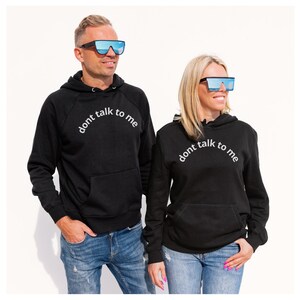 Bad Mood Hoodie – Sarcastic Quote Sweatshirt | Funny Grumpy Hoodie | Rude Graphic Hoodie | Edgy Unisex Dark Humor Pullover