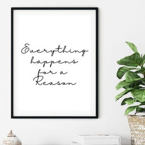 Tutto Stampa, Stampa da parete positiva, Stampa da parete divertente, Arte da parete tipografica, Poster con citazioni, Stampa da parete con testo, Stampa con citazioni, Regalo carino per lei