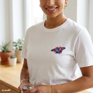Watercolor Butterfly Rise Together T-Shirt | Inspirational Butterfly Tee | Empowerment Protest Shirt image 12