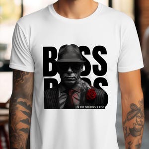 Sicilian Mafia Style T-Shirt, Mafia Inspired T-Shirt, Early 1900s Gangster Noir Tee, Retro Sicilian Gangster Shirt Mafia Boss T-Shirt