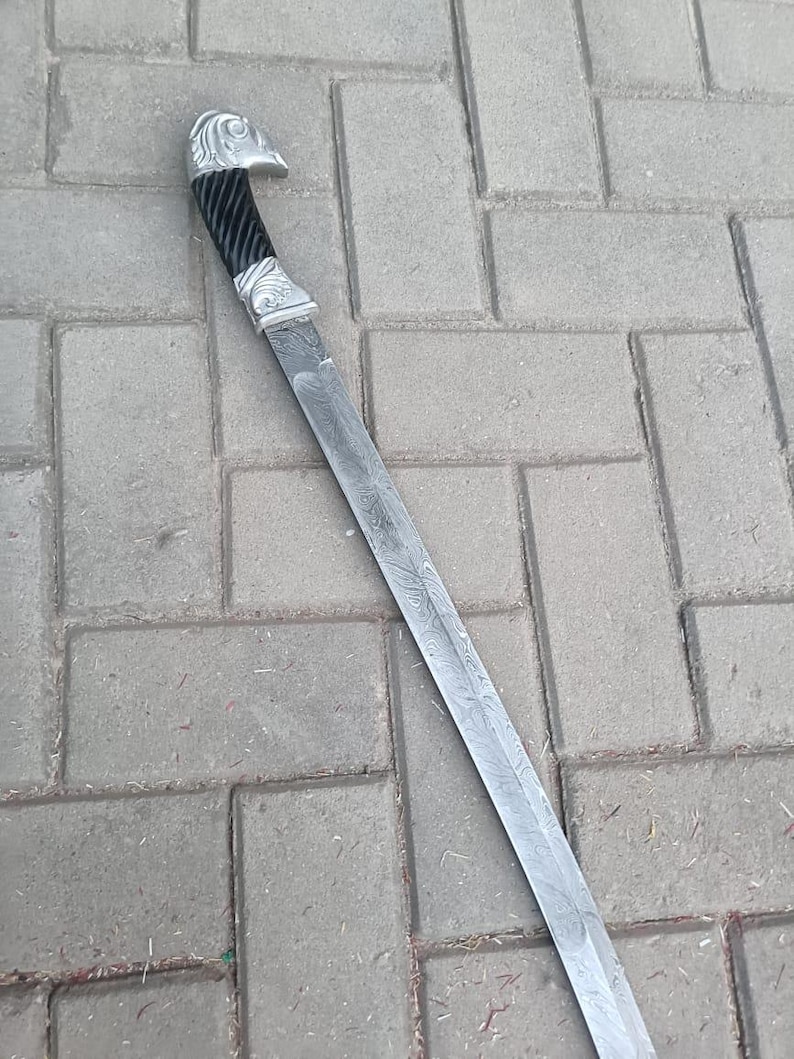 Handmade Russian Shashka Blade - Stainless Steel Cossack Saber ...