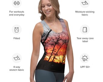 From the Morning Tank Top, inspiriert von Nick Drake song, gleichen Titels. Sublimation Cut & Sew Tank Top