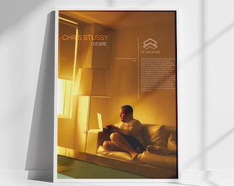 Chris Stussy | Albumposter Desire | 3x maten
