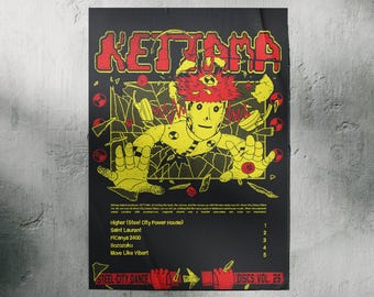 KETTAMA | Steel City Dance Discs Vol. 26 Album Poster | 3x Sizes
