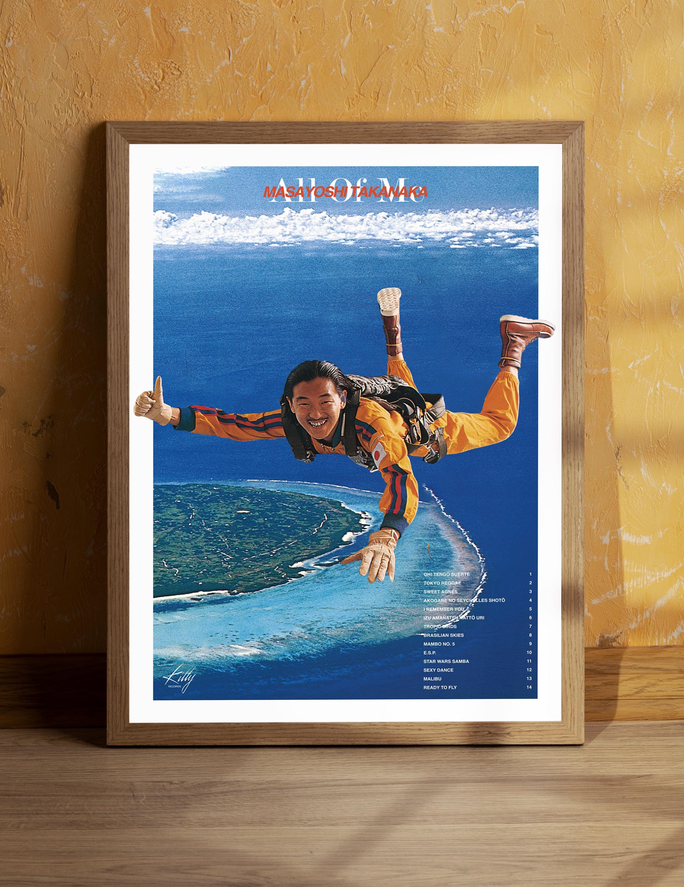 Masayoshi Takanaka | All of Me Album Cover Poster | 3x Sizes