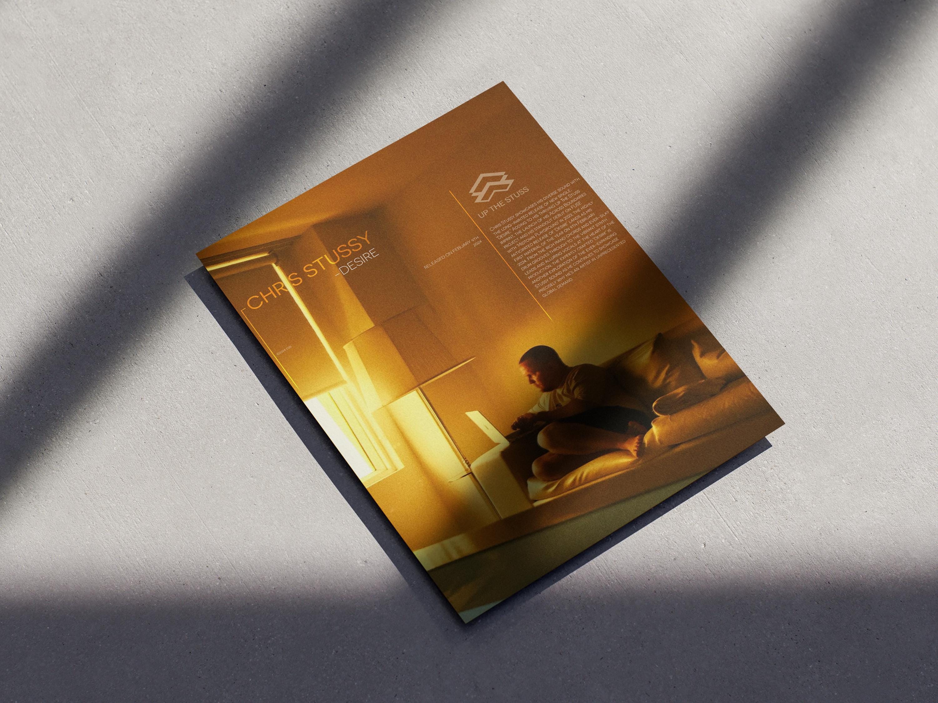 Chris Stussy | Desire Album Poster | 3x Sizes - Etsy