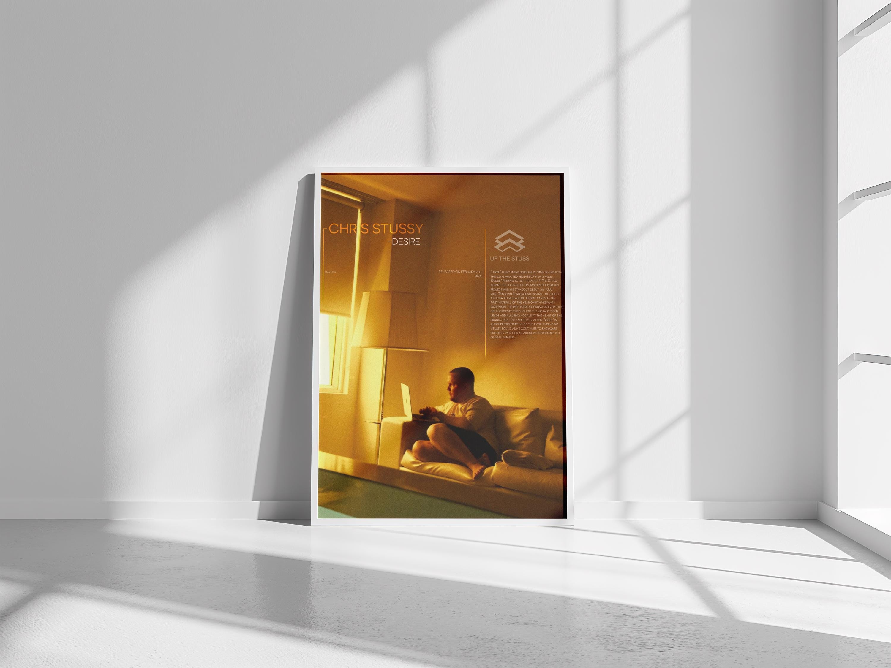 Chris Stussy | Desire Album Poster | 3x Sizes - Etsy