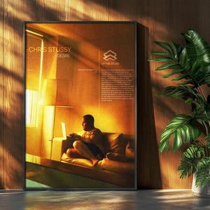 Póster del álbum Desire de Chris Stussy (3 tamaños)