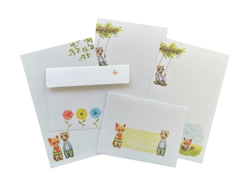 Double-sided Stationery Set Sunny Days image 2