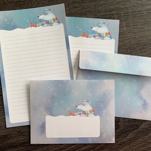 Stationery Set - Beary Chilly