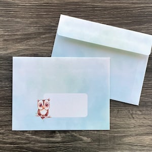 Paquet d'enveloppes - Owlie
