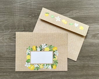 Envelope Pack - Citron Limette