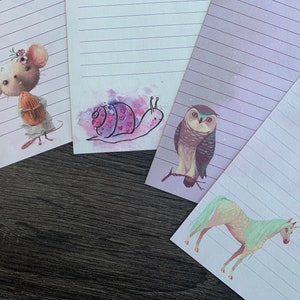 Bolsa de sorpresas: hojas para escribir cartas (24)