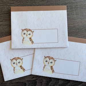 Letter writing sheets Howie the Owl image 8