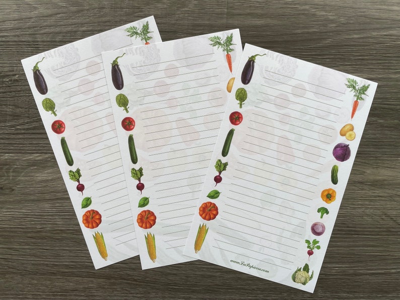 Envelope Pack - Veggieville - Etsy