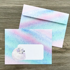 Paquet d'enveloppes - Câlin d'ours