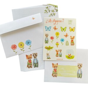 Double-sided letter writing sheets Sunny Days image 7