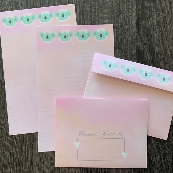 Stationery Set - Koala Kraze