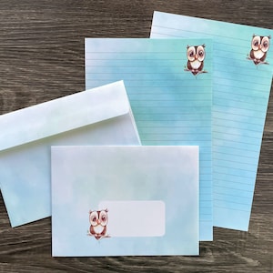 Set de papelería - Owlie