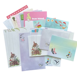 Grab Bag - Conjunto de papelaria (12 + 12)