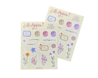 Sticker sheet - Floral Memories