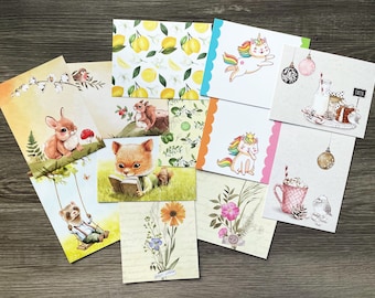 Grab Bag - Postcards (12)