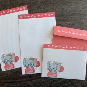 Juego de papelería - Elsie