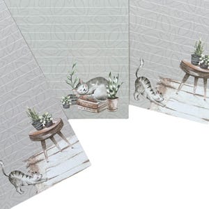 Folhas de escrita de cartas frente e verso - Lazing Around