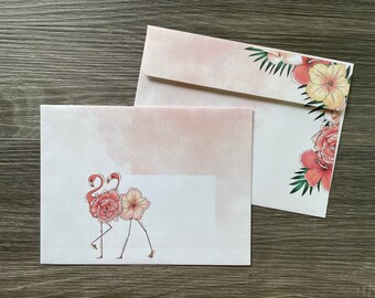 Envelope Pack - Flamingo Fleur