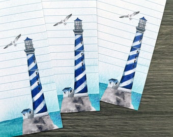 Letter writing sheets - Seaside