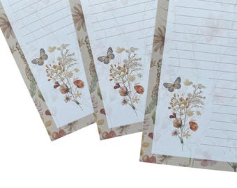 Double-sided letter writing sheets - Whispers of Autumn
