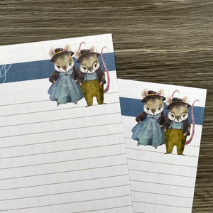 Letter writing sheets - Grandmice