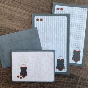 Set de papelería - Día de piscina