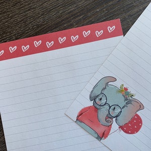 Feuilles à lettres - Elsie