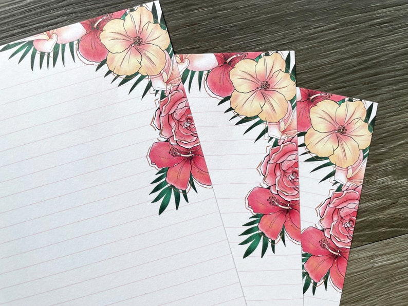 Stationery Set Flamingo Fleur image 8