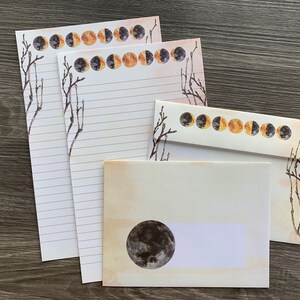 Envelope Pack Lunar Phases - Etsy
