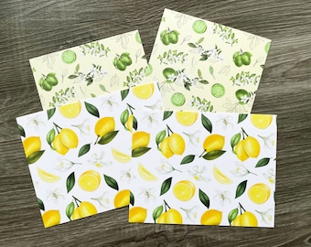 Postcard Pack - Citron Limette