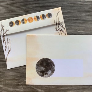 Stationery Set Lunar Phases image 3