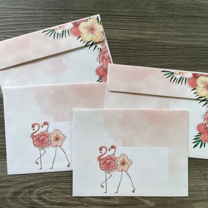 Stationery Set Flamingo Fleur image 9