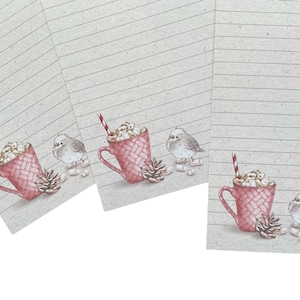 Hojas para escribir cartas de doble cara - Alegría
