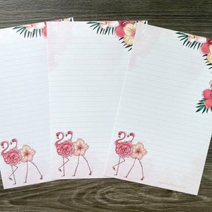 Stationery Set Flamingo Fleur image 4