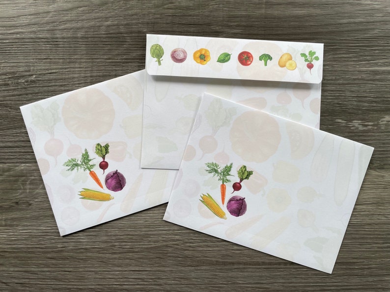 Envelope Pack - Veggieville - Etsy