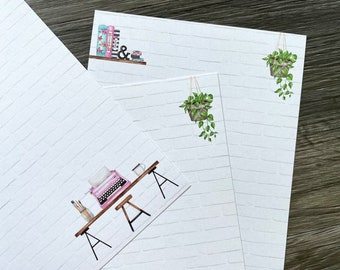 Letter writing sheets - Creative Space