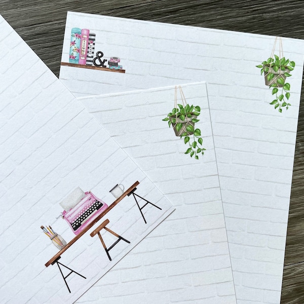 Letter writing sheets - Creative Space