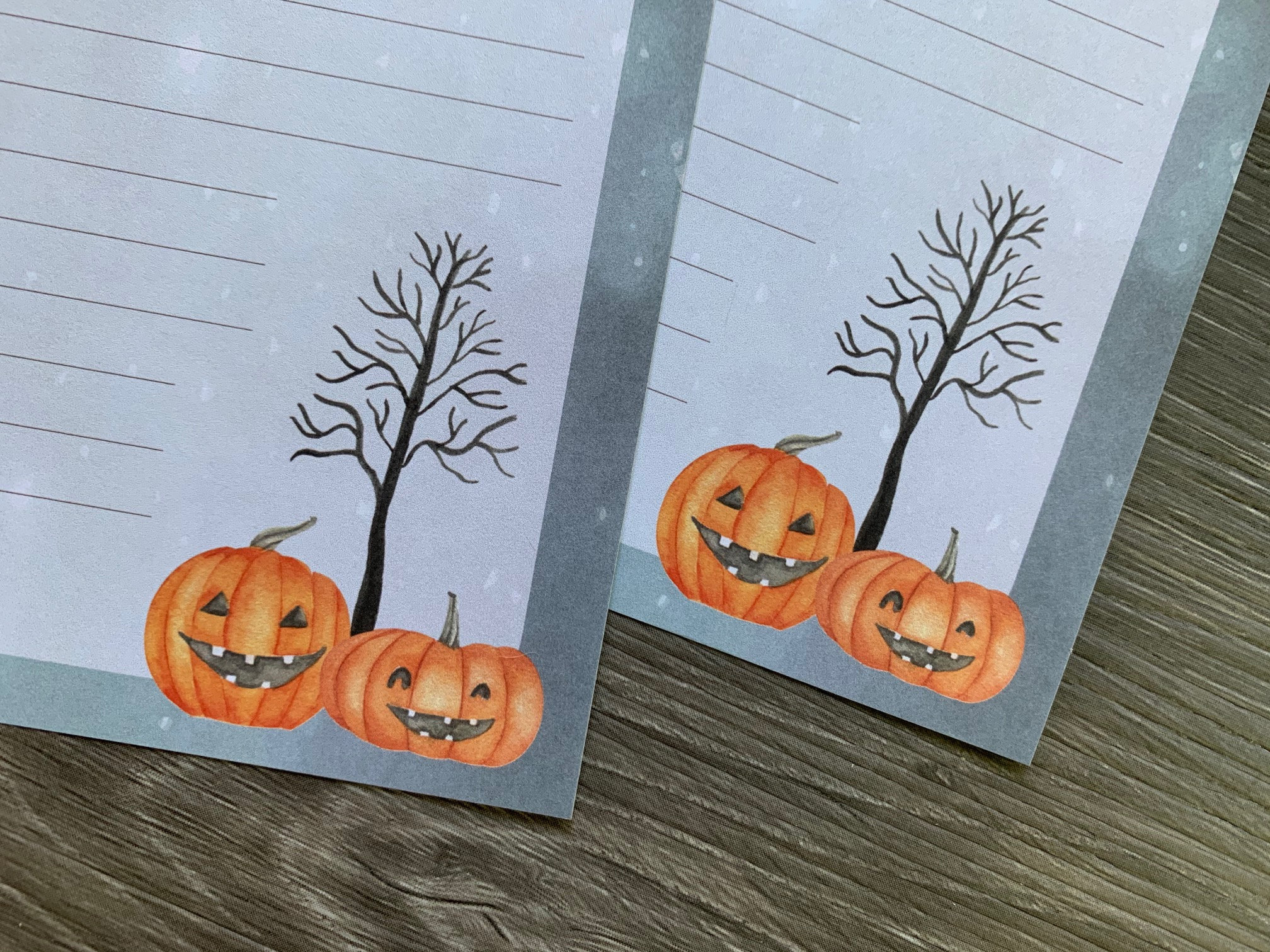 Letter writing sheets - Batty Jacks