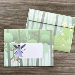 Paquet d'enveloppes - Forest Fae