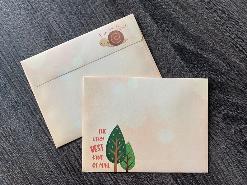 Snail Mail Letter writing sheets